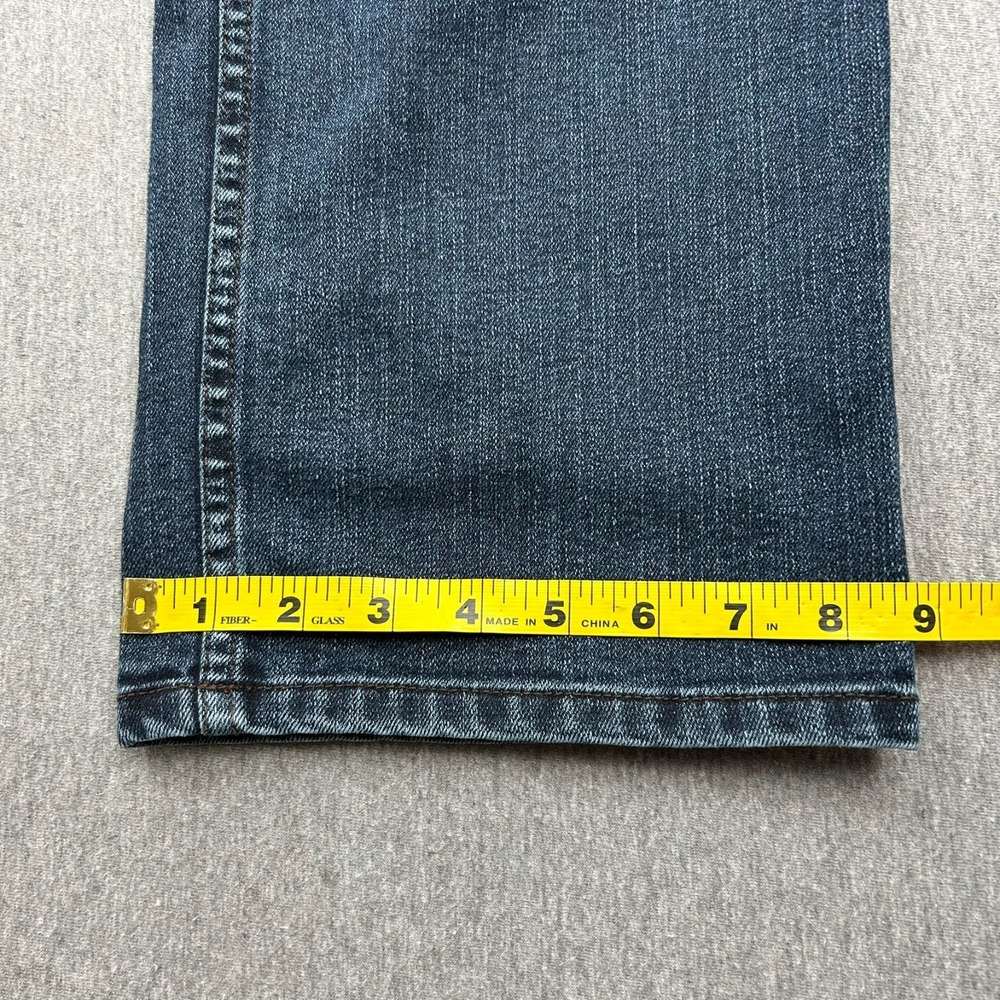 Jos A Bank Traveler Denim Jeans Tailored Fit Mens 38x29 Blue Pants *STAINS* - Picture 9 of 16
